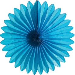 Abanicos Decorativos Azul Ø 44 Cm