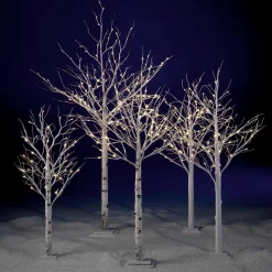 Abedul Con LED, 210 Cm