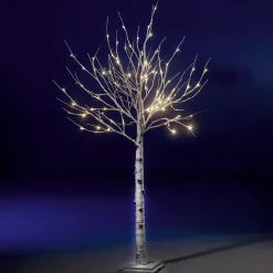 Abedul Con LED, 120 Cm