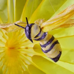 Abejas Decorativas 10-14 Cm, 5 Piezas