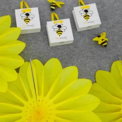 Abejas Decorativas 10-14 Cm, 5 Piezas