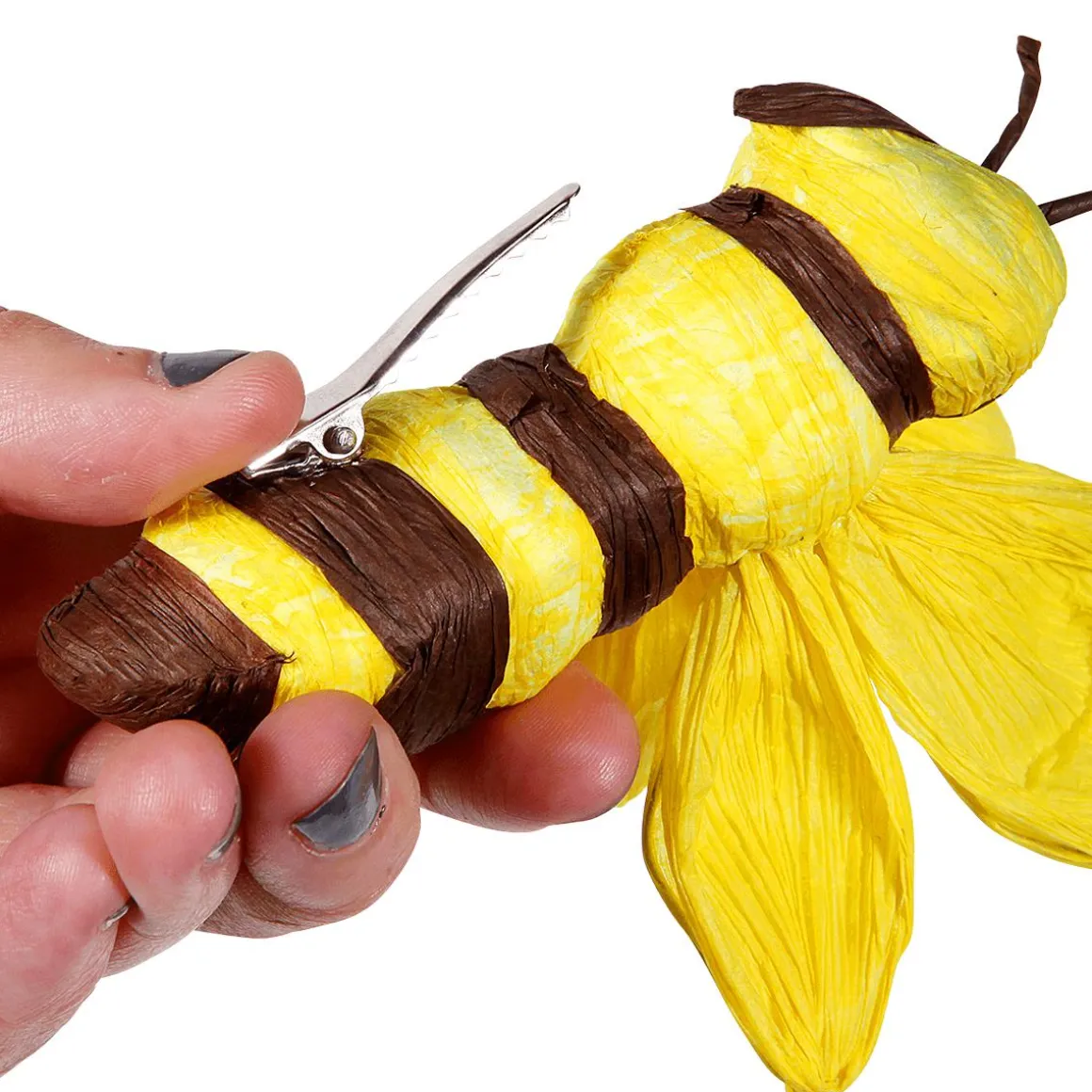 Abejas Decorativas 10-14 Cm, 5 Piezas