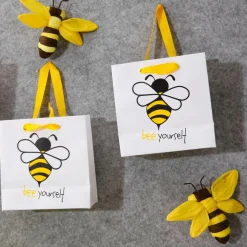 Abejas Decorativas 10-14 Cm, 5 Piezas