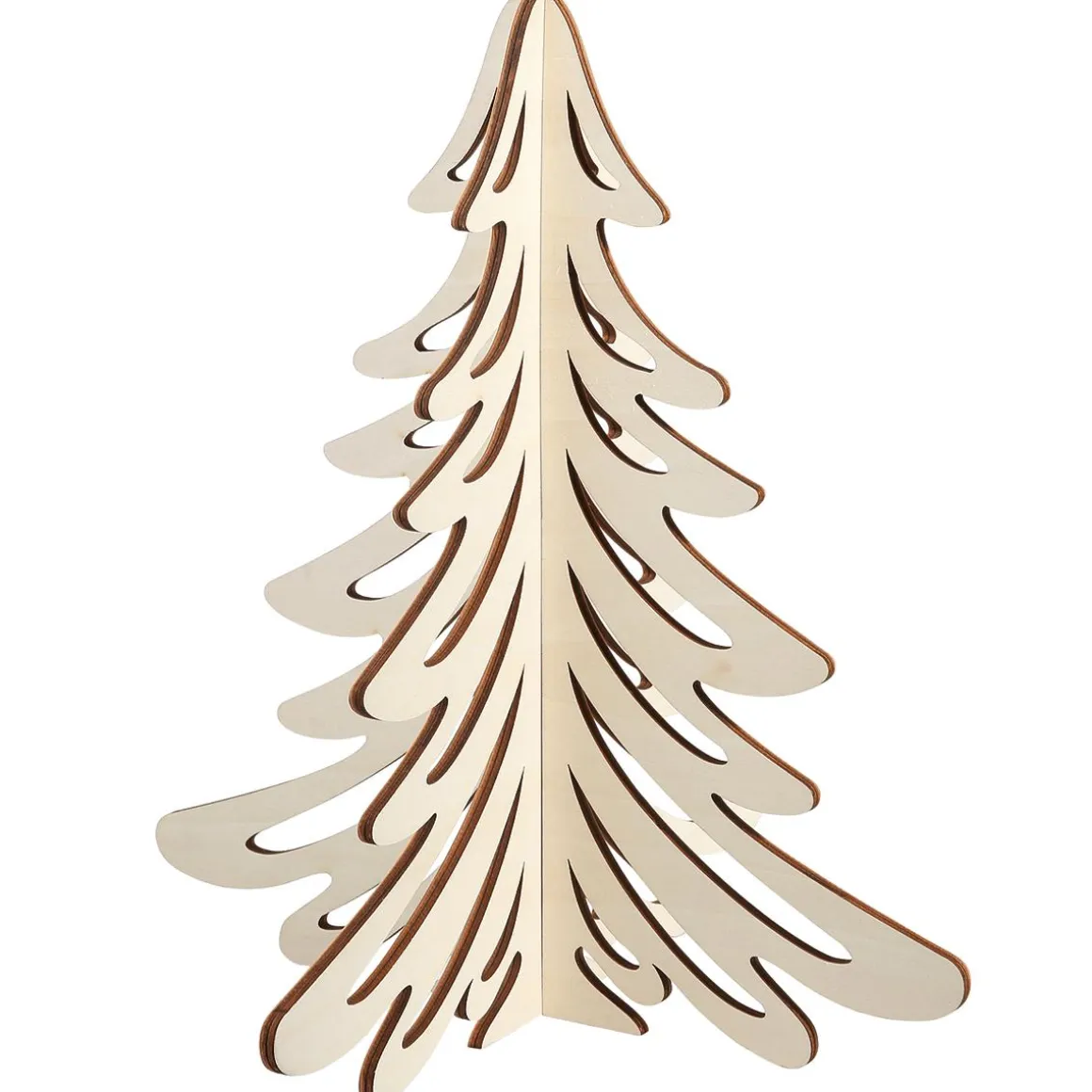 Abeto De Madera, 60 Cm De Altura