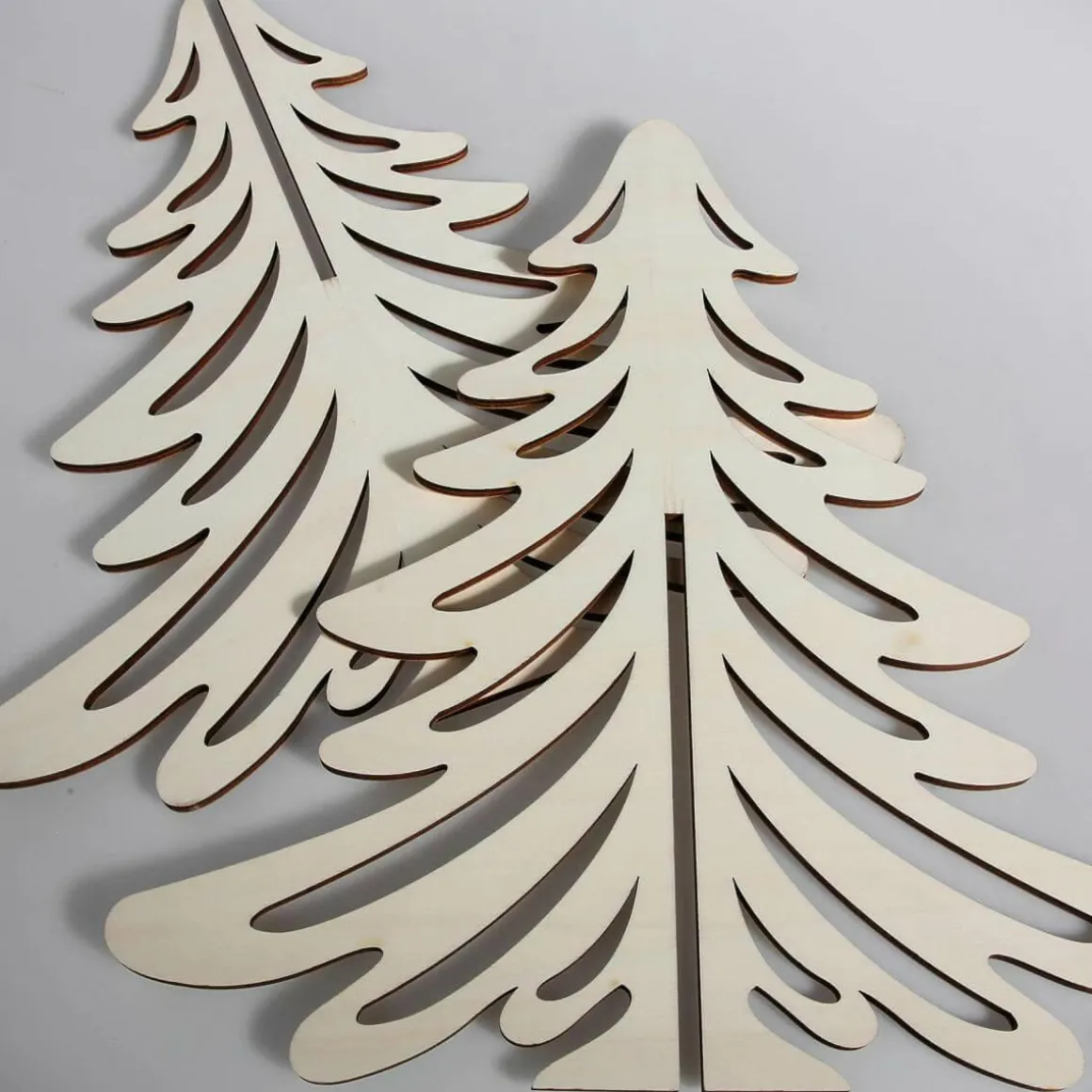 Abeto De Madera, 60 Cm De Altura