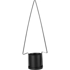 Abeto De Metal Con Maceta, 55 Cm De Altura