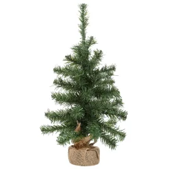 Abeto Decorativo De 45 Cm En Bolsa De Yute