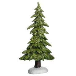 Abeto Decorativo De Piedra Fundida, 30 Cm De Altura