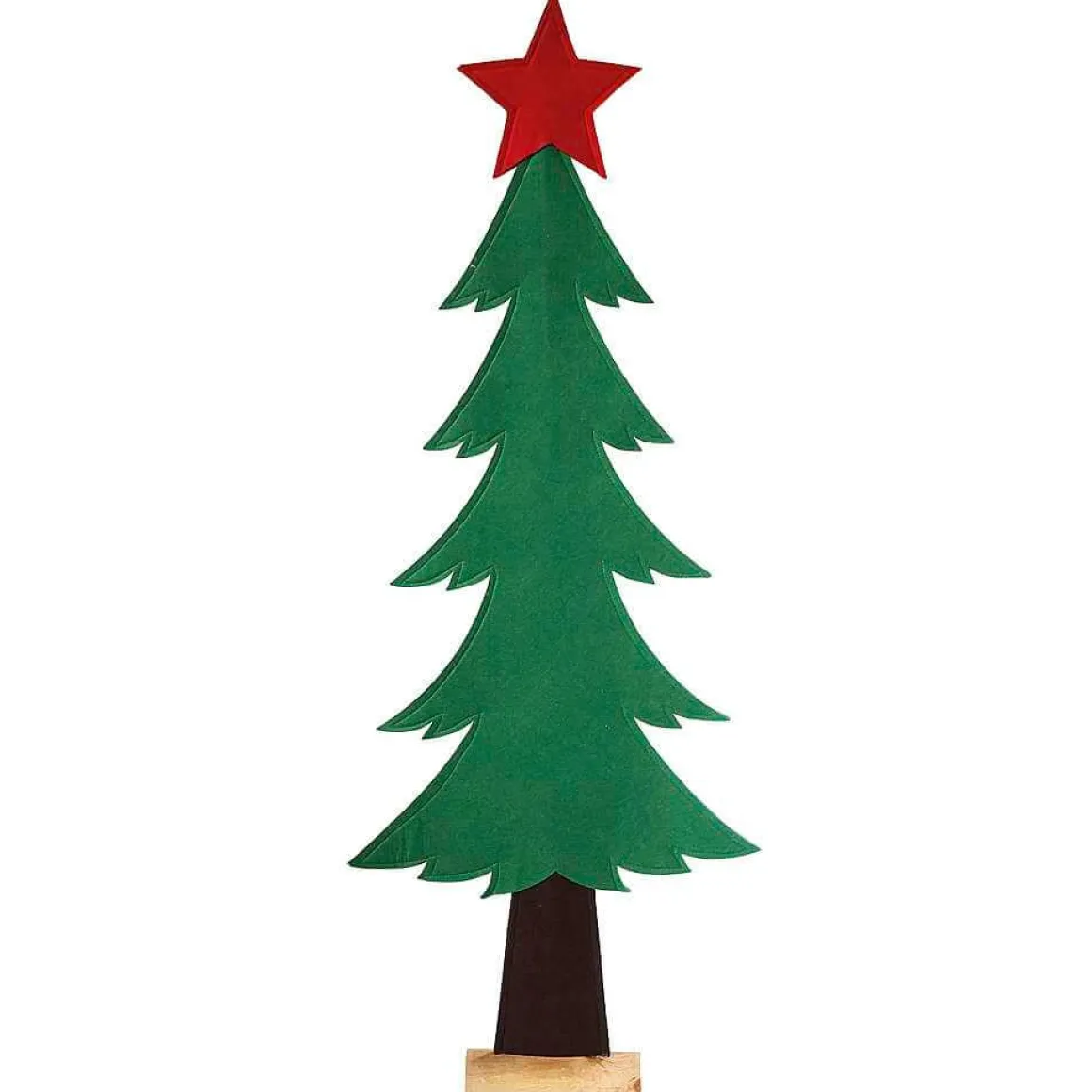 Abeto Decorativo Fieltro 122 Cm Verde