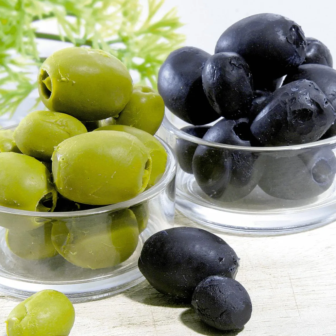 Aceitunas Verdes Alimento De Imitación