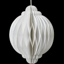 Adorno Colgante De Papel Nido De Abeja Deluxe Redondo 6 Cm Ø