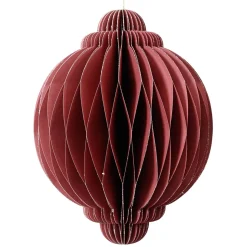 Adorno Colgante De Papel Nido De Abeja Deluxe Redondo 15 Cm Ø