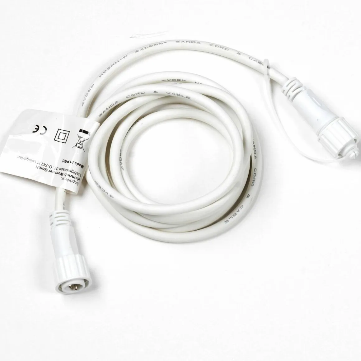 Alargador Para LED Profi System, 2 M, Blanco