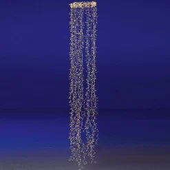 Anillo De Luces De Alambre "Fuegos Artificiales", Longitud 185 Cm, Ø 30 Cm