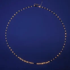 Anillo De Luces LED Para Exteriores, LED Cálido, Ø 75 Cm