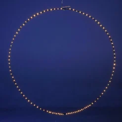 Anillo De Luces LED Para Exteriores, LED Cálido, Ø 100 Cm