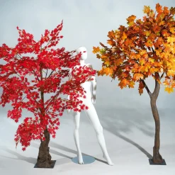 Arce Artificial árbol De Otoño, 240 Cm