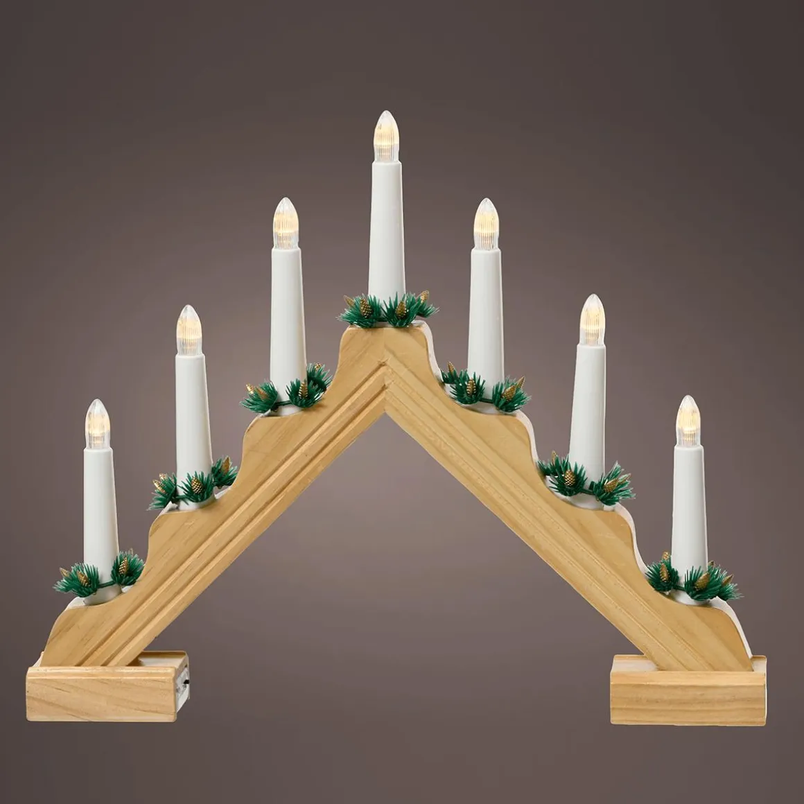 Arco De Velas LED Blanco Cálido