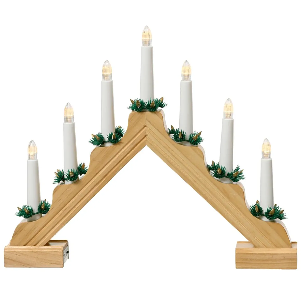 Arco De Velas LED Blanco Cálido