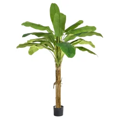Bananero Artificial En Maceta Ignífugo 105 Cm