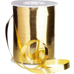 Banda Metálica Brillante, Anchura 10 Mm, Oro