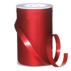 Banda Metálica Mate, Anchura 10 Mm, Roja