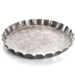 Bandeja De Corcho Con Corona De Metal, 42 Cm Ø, 5 Cm De Altura