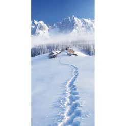 Bandera De Tela Snow Hut 1 X 2 M