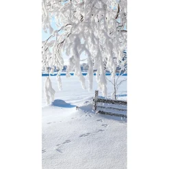 Bandera Paisaje Nieve 1 X 2 M