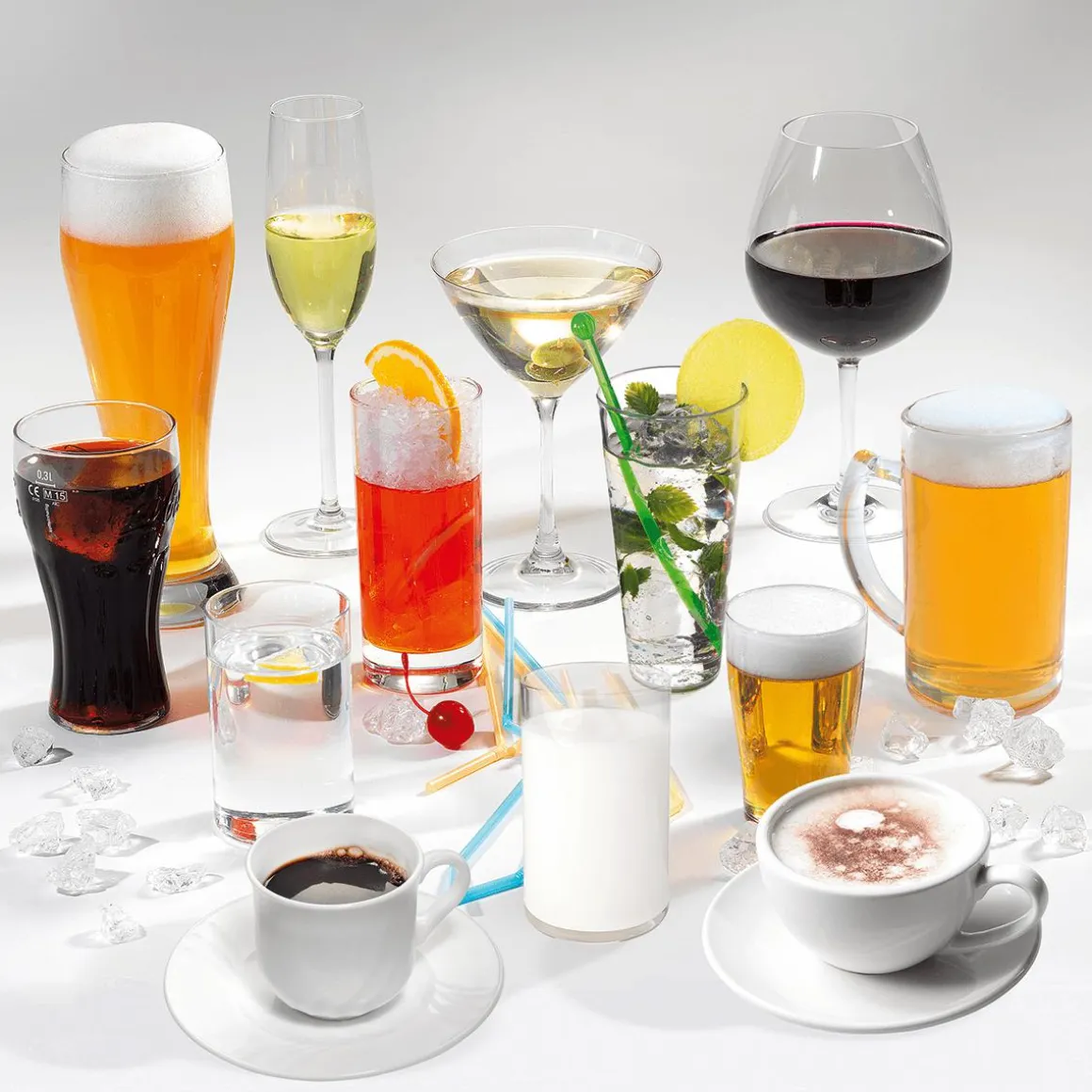 Bebida Vaso De Leche Alimento De Imitación 10 Cm