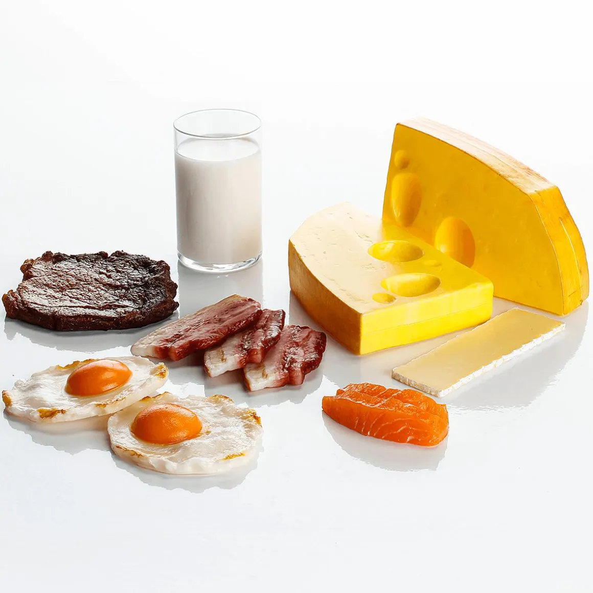 Bebida Vaso De Leche Alimento De Imitación 10 Cm