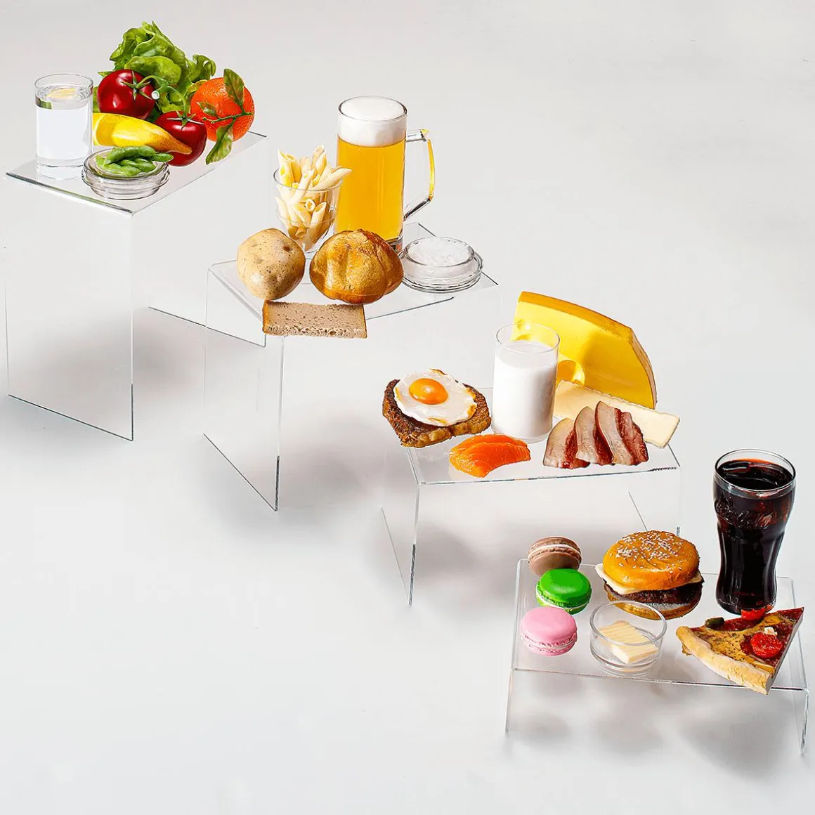 Bebida Vaso De Leche Alimento De Imitación 10 Cm