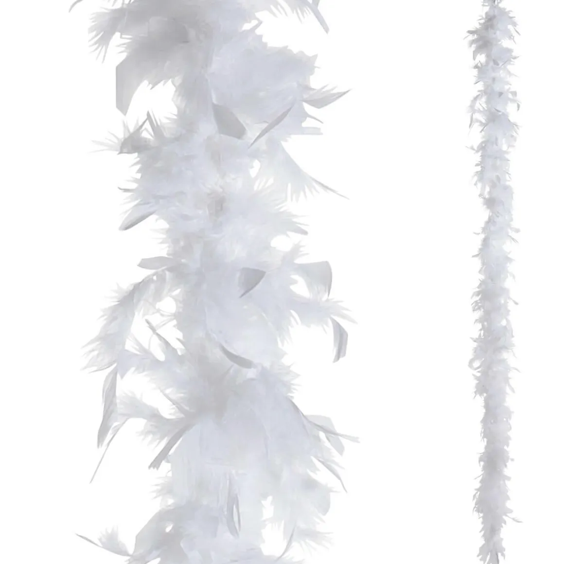 Boa De Plumas, Blanca, 180 Cm