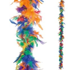 Boa De Plumas, Colorida, 180 Cm
