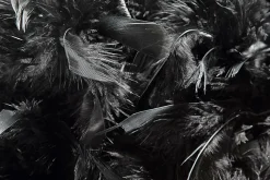 Boa De Plumas, Negra, 180 Cm