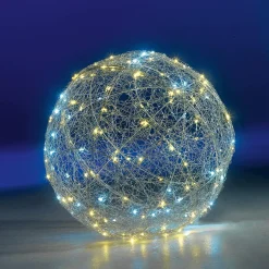 Bola Con Iluminación LED Caliente Intermitente, 45 Cm