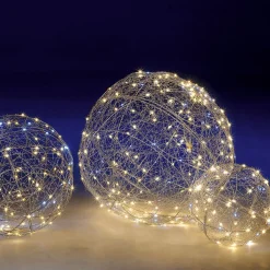 Bola Con Iluminación LED Caliente Intermitente, 45 Cm
