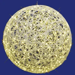 Bola 3D De Fibra De Vidrio Con Luz IP67, 100 Cm Ø