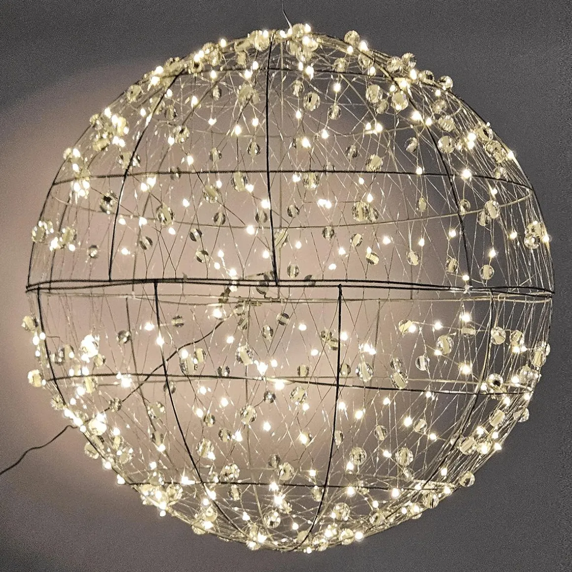 Bola De Alambre Con Luz LED Ø 60 Cm