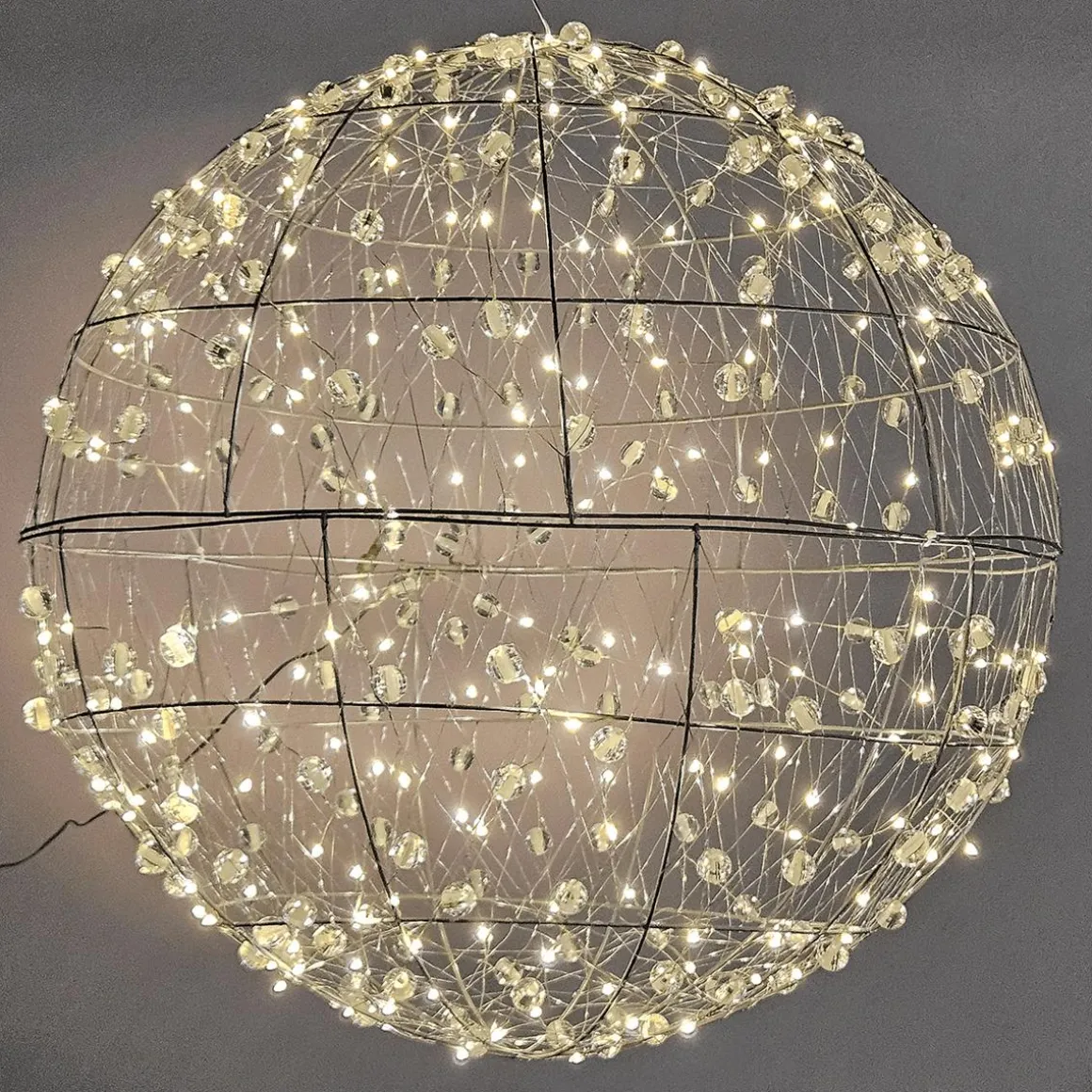 Bola De Alambre Con Luz LED Ø 60 Cm