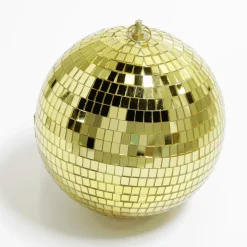 Bola De Discoteca Dorada, Ø 40 Cm
