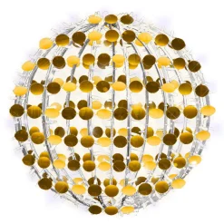 Bola De Lentejuelas De 50 Cm Ø Con LED Cálidos Y Fríos