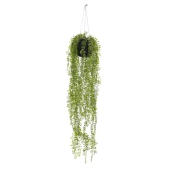 Bola De Musgo Artificial Senecio Planta Colgante 75 Cm