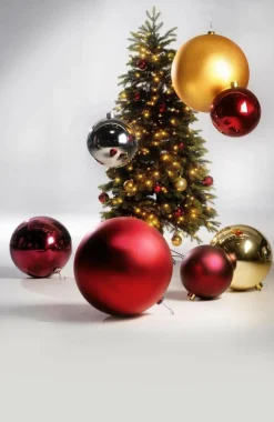 Bola De Navidad XXL Oro Brillante, 50 Cm