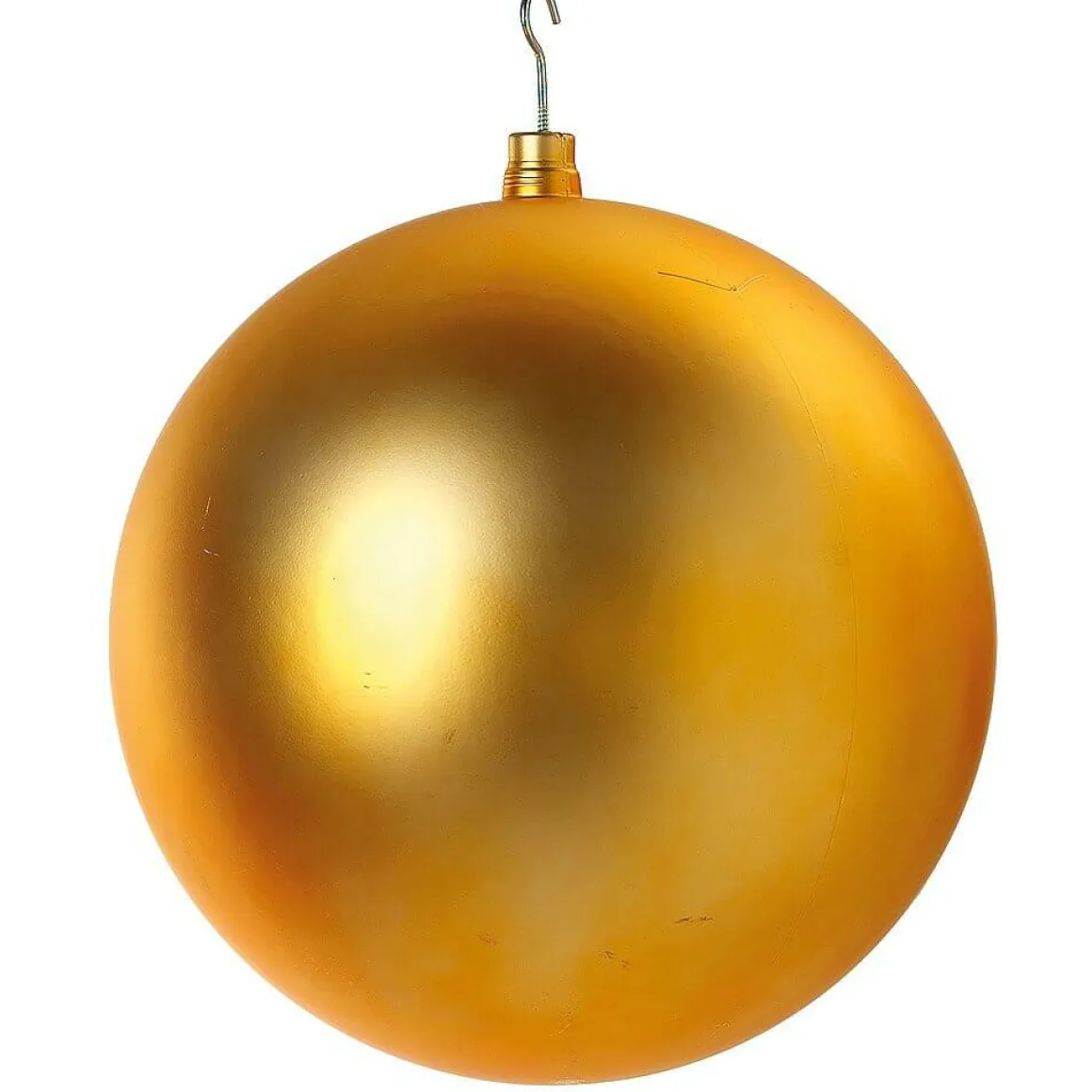 Bola De Navidad XXL Oro Mate, 50 Cm