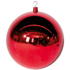 Bola De Navidad XXL Roja Brillante, 50 Cm