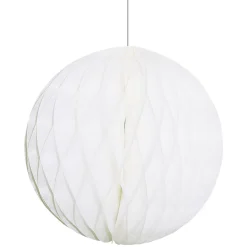 Bola De Nido De Abeja Blanca, Ignífuga, B1 30 Cm Ø