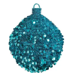 Bola Decorativa De Espumillón, Ø 100 Cm, Turquesa