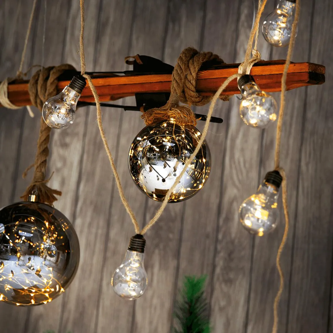 Bola Micro LED Con Batería, Ø 14 Cm