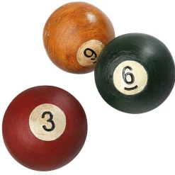 Bolas De Billar Decorativas 3 Piezas Ø 13 Cm